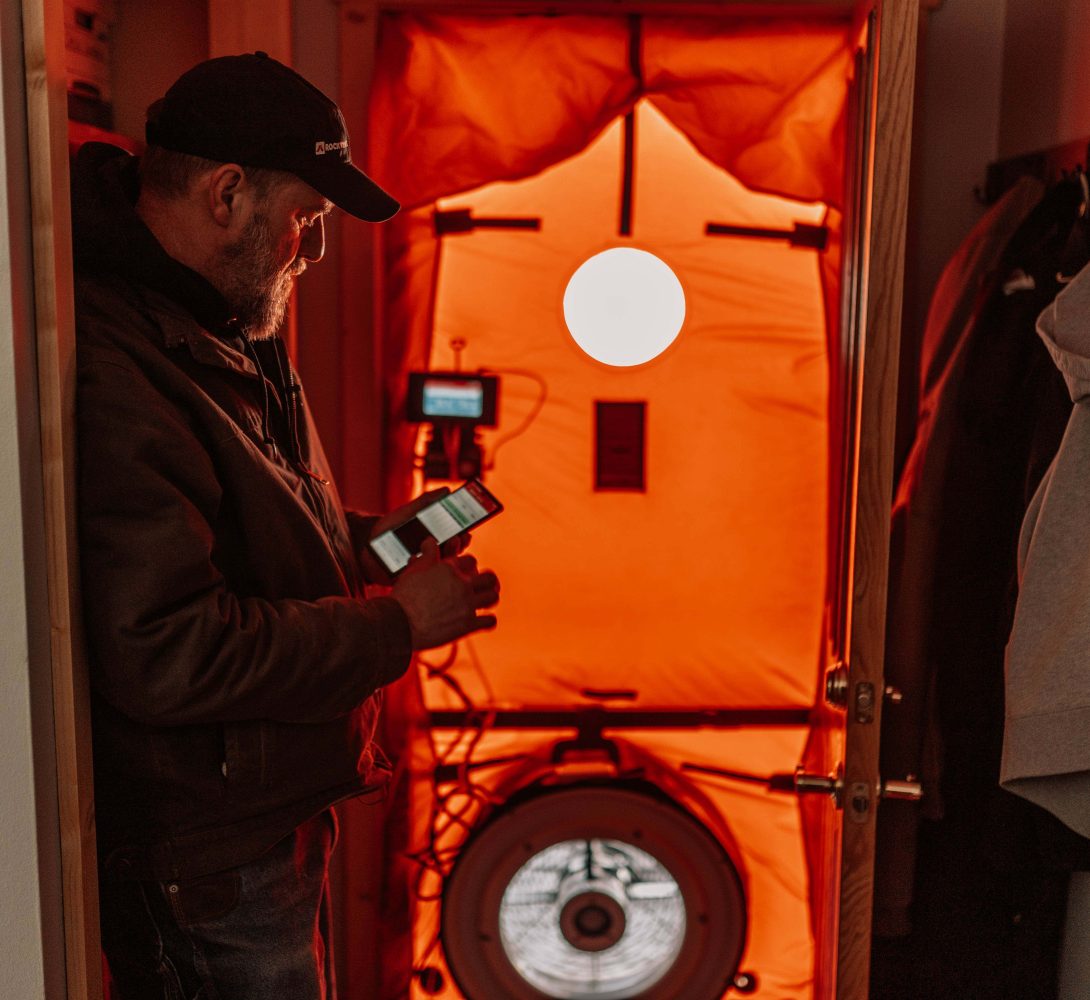 What can we learn from blower door testing?